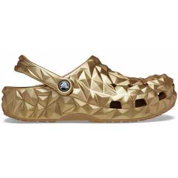 Pantofi Femei Sandale Crocs Cls metallic geometric clog Auriu