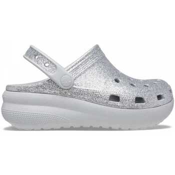 Pantofi Copii Sandale Crocs Cutie crush glitter clog k Bej