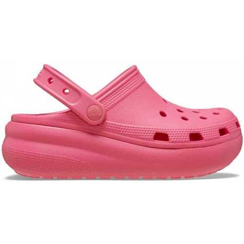 Pantofi Fete Sandale Crocs Cutie crush clog k roz