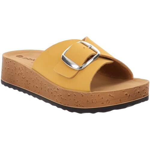 Pantofi Femei Papuci de vară Inblu PK000038 galben