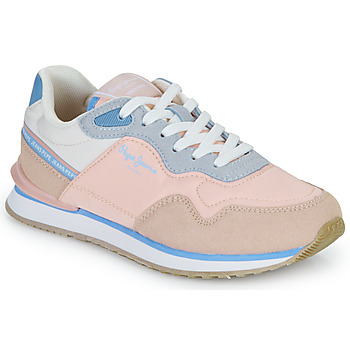 Pantofi Fete Pantofi sport Casual Pepe jeans LONDON FENIX G Roz / Albastru