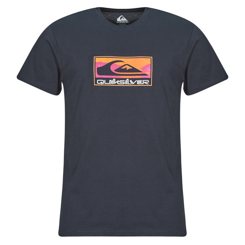 Îmbracaminte Bărbați Tricouri mânecă scurtă Quiksilver EV GRADIENT BOX SS Negru