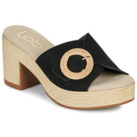Pantofi Femei Saboti Les Petites Bombes LILLY Negru / Bej