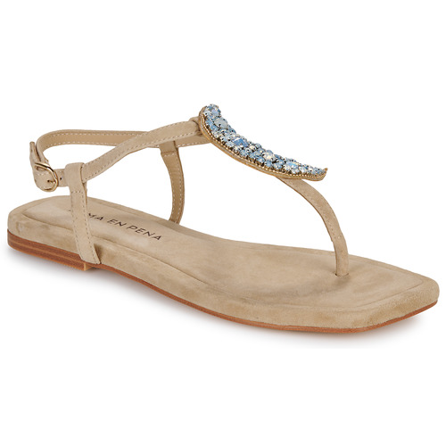 Pantofi Femei Sandale ALMA EN PENA V251984 Bej