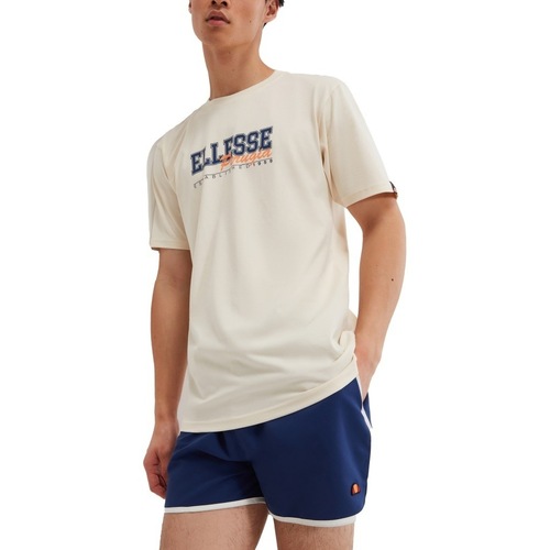 Îmbracaminte Bărbați Tricouri & Tricouri Polo Ellesse ZAGDA TEE Alb