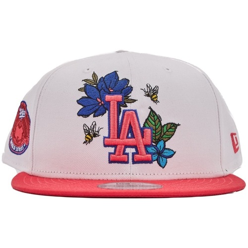 Accesorii textile Femei Sepci New-Era MLB FLORAL 9FIFTY LOSDOD Alb