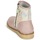 Pantofi Fete Ghete Citrouille et Compagnie OUGAMO LIBERTY Roz / Flowercolor