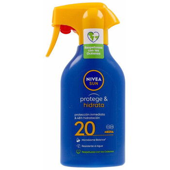 Frumusete  Femei Protectiii solare Nivea Sunscreen Spray Protects and Hydrates SPF 20 - 270ml Altă culoare
