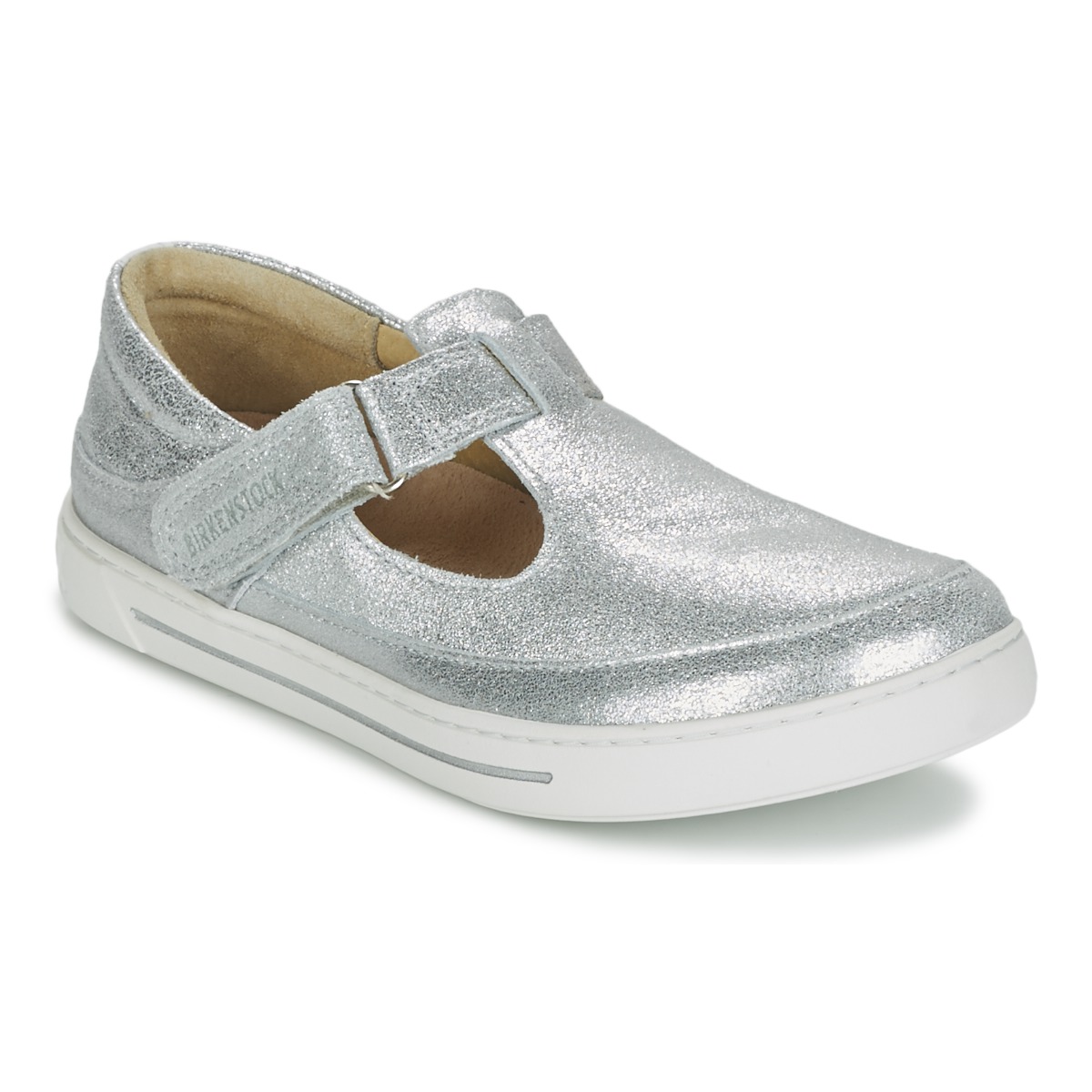 Pantofi Fete Balerin și Balerini cu curea Birkenstock ABILENE Argintiu