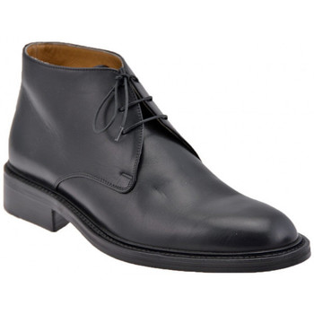 Pantofi Bărbați Sneakers Lancio Mid Casual Classique Double Bottom Negru