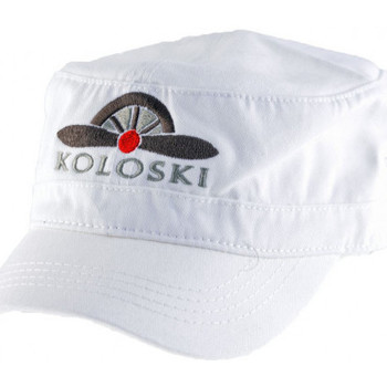 Accesorii textile Bărbați Sepci Koloski Cappello Logo Alb
