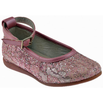 Pantofi Fete Balerin și Balerini cu curea Almarino  roz
