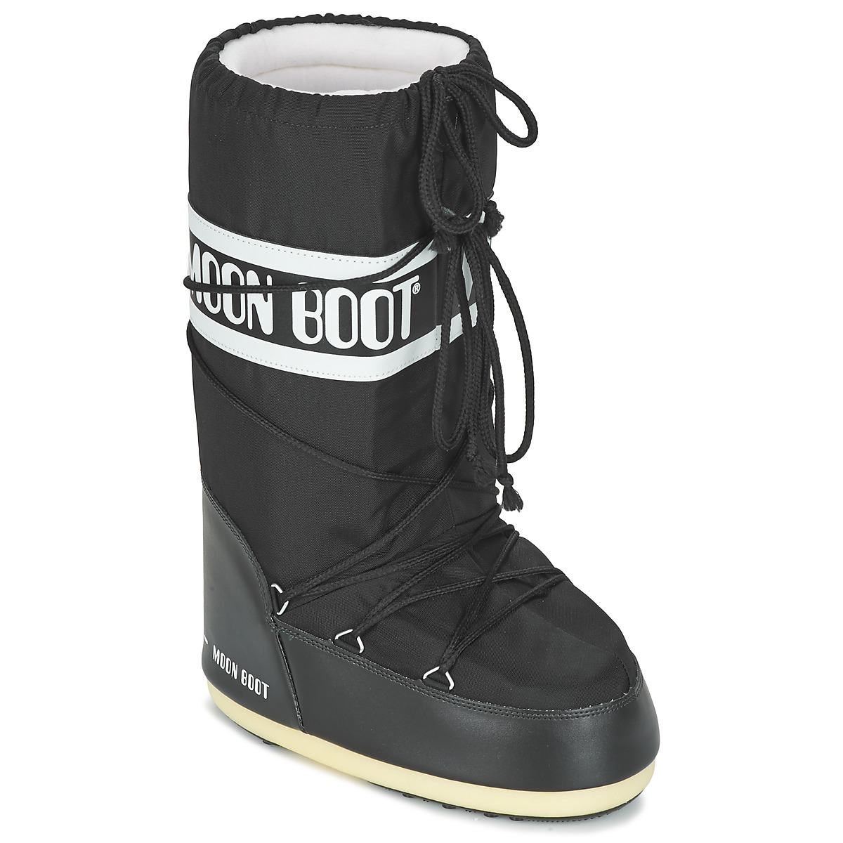 Pantofi Cizme de zapadă Moon Boot MOON BOOT NYLON Negru