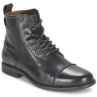 Pantofi Bărbați Ghete Levi's EMERSON LACE UP Negru