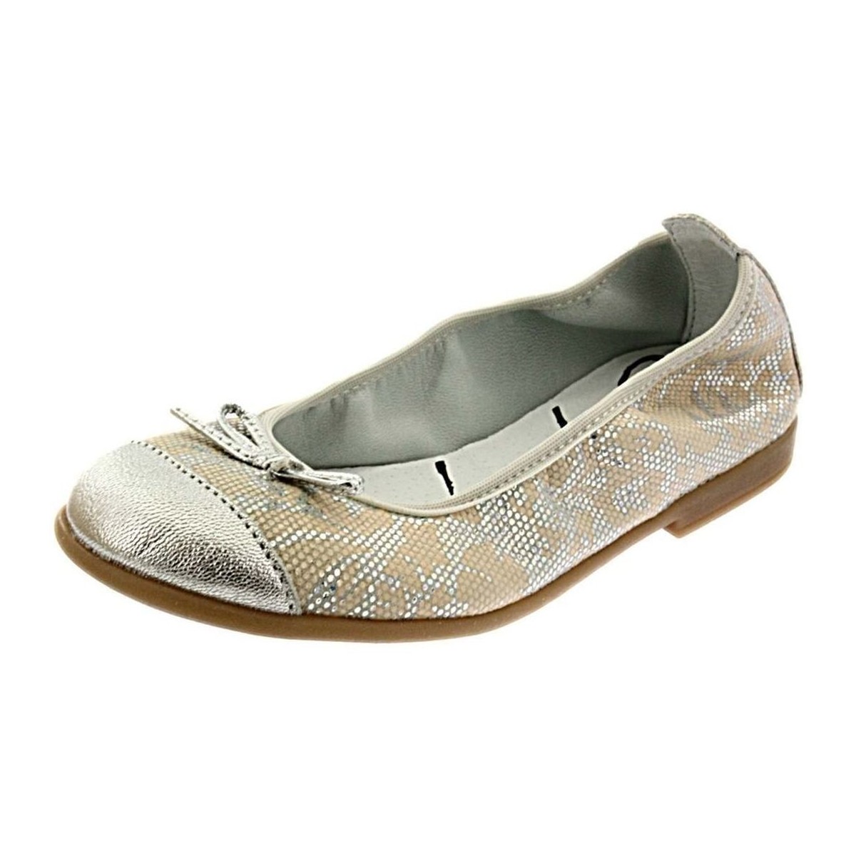 Pantofi Fete Balerin și Balerini cu curea Bopy SEJOLIE Argintiu