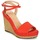 Pantofi Femei Sandale Castaner ADELA Roșu
