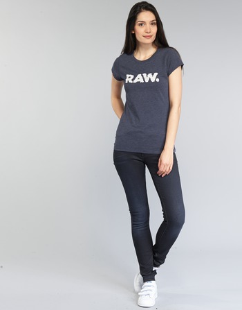 Îmbracaminte Femei Jeans skinny G-Star Raw 3301 HIGH SKINNY Albastru