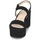 Pantofi Femei Sandale Marc Jacobs LILLYS WEDGE Negru
