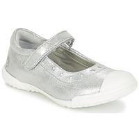 Pantofi Fete Balerin și Balerini cu curea Mod'8 PRISCA Argintiu