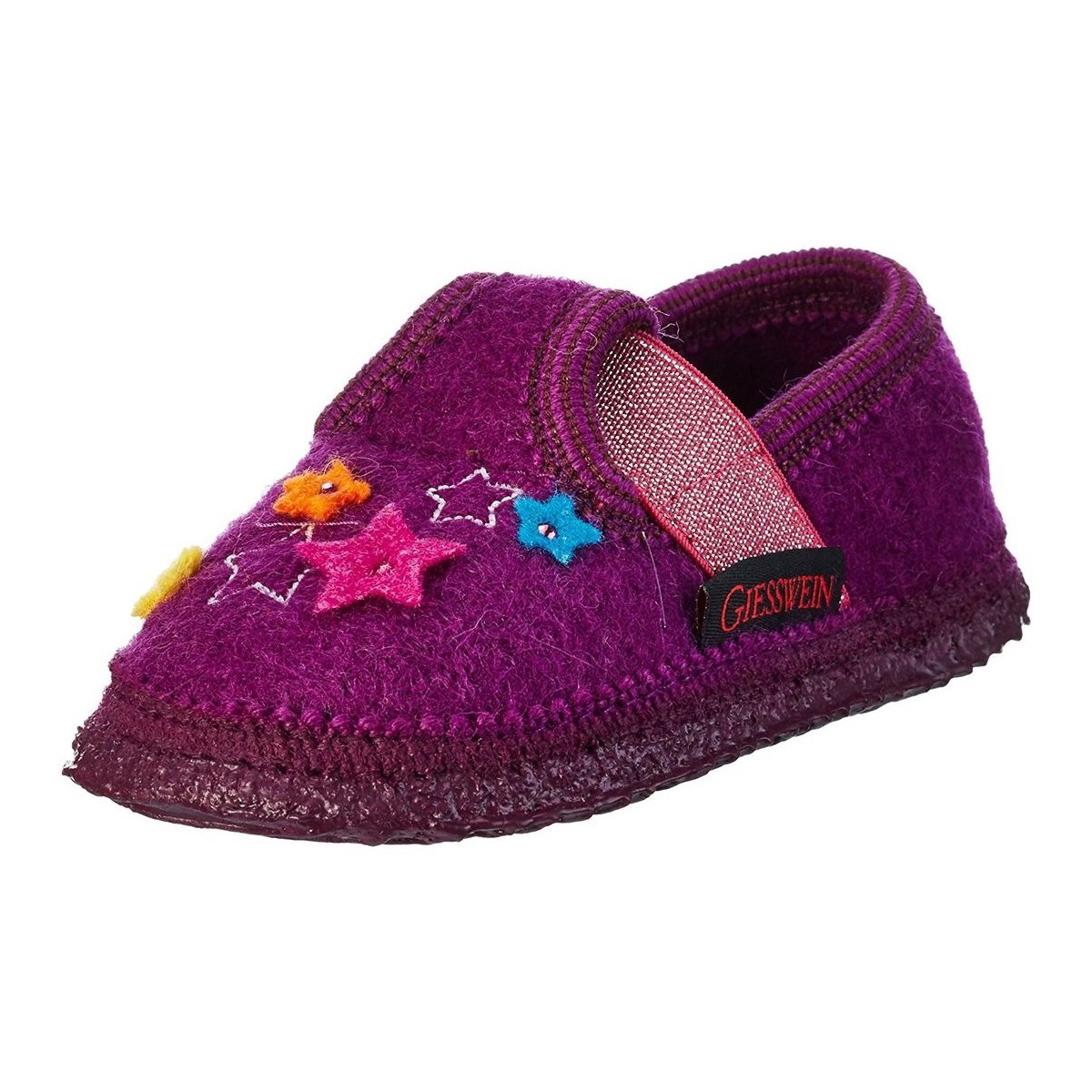 Pantofi Fete Papuci de casă Giesswein TREBUR violet