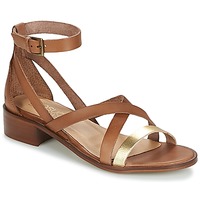 Pantofi Femei Sandale
 Casual Attitude COUTIL Camel / Auriu