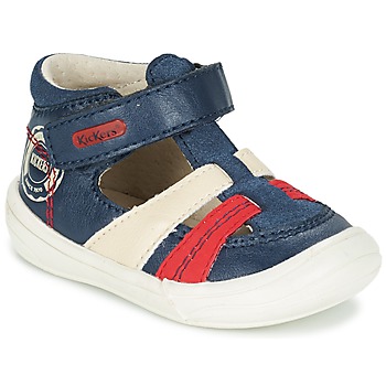 Pantofi Băieți Sandale
 Kickers ZOHAN Albastru / Roșu