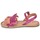 Pantofi Fete Sandale Kickers DIXFROUFROU KID Fuchsia / Corai