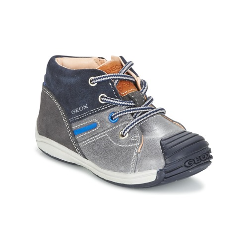 Pantofi Băieți Pantofi sport stil gheata Geox B TOLEDO B. A Gri / Albastru
