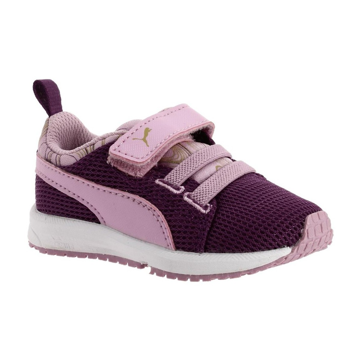 Pantofi Fete Sneakers Puma CARSON MARBLE violet