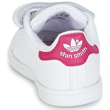 adidas Originals STAN SMITH CF I Alb / Roz