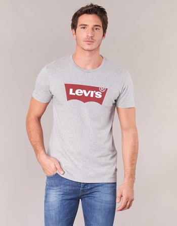 Îmbracaminte Bărbați Tricouri cu mânecă lungă  Levi's GRAPHIC SET-IN Gri