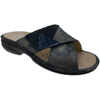 Pantofi Femei Papuci de vară Calzaturificio Loren LOM2657bl blu