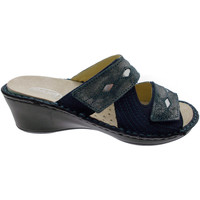 Pantofi Femei Papuci de vară Calzaturificio Loren LOM2653bl blu
