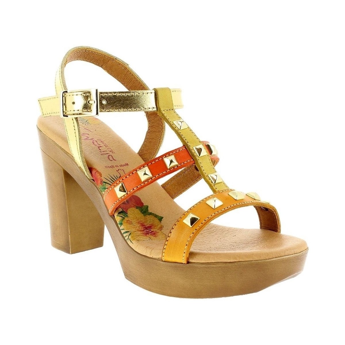 Pantofi Femei Sandale Marila 6035 Multicolor