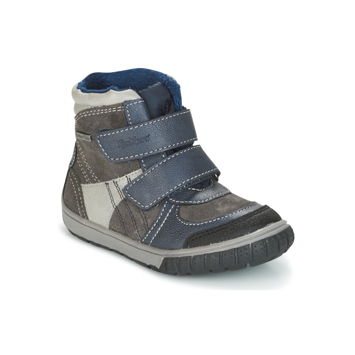 Pantofi Băieți Cizme de zapadă Kickers SITROUILLE Gri / Culoare închisă / Albastru