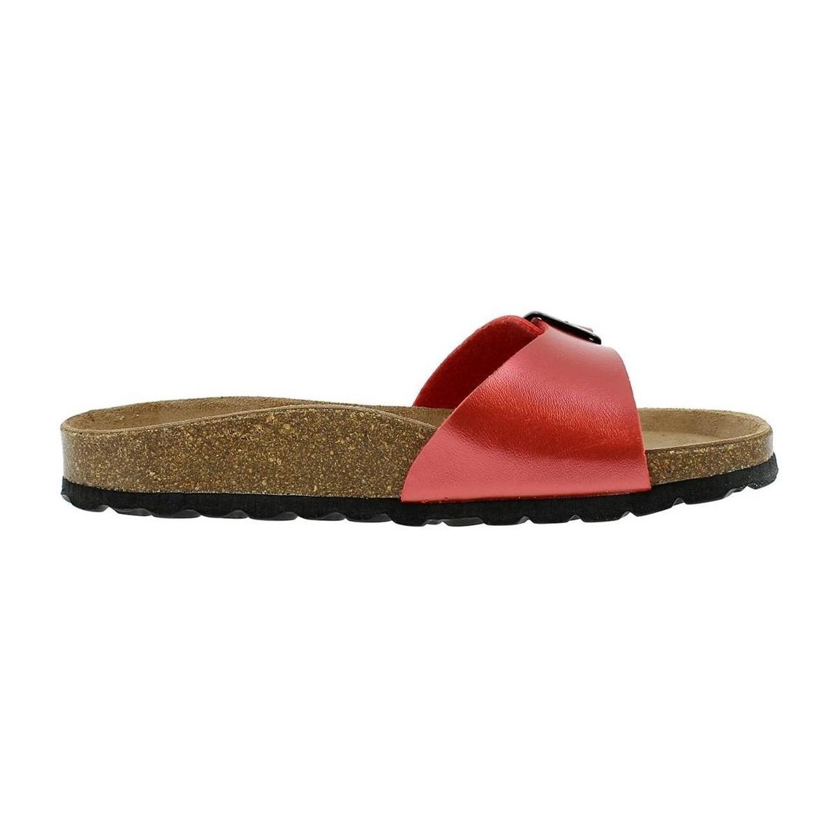 Pantofi Femei Papuci de vară La Maison De L'espadrille 3506 roșu