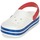 Pantofi Saboti Crocs CROCBAND Alb / Albastru / Roșu