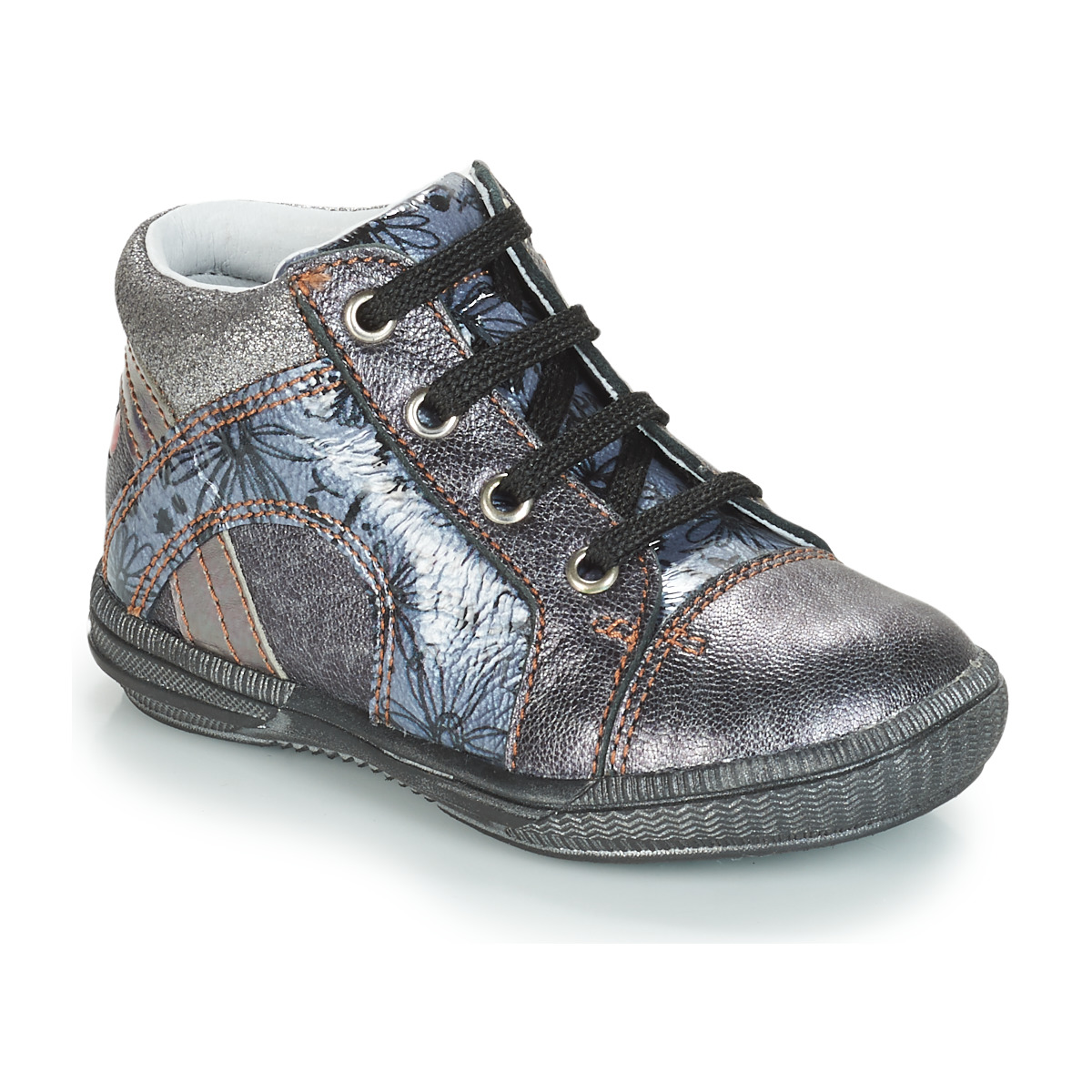 Pantofi Fete Pantofi sport stil gheata GBB ROSETTA Argintiu / Albastru
