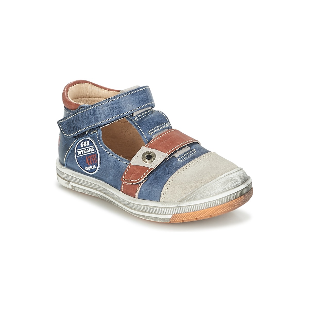 Pantofi Băieți Sandale GBB SOREL Albastru / Maro