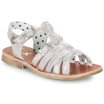 Pantofi Fete Sandale
 Catimini SAULE Argintiu / Roz