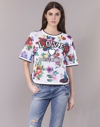 Îmbracaminte Femei Topuri și Bluze Love Moschino W4G2801 Alb / Multicolor
