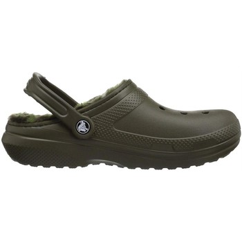 Pantofi Femei Papuci de vară Crocs CLASSIC FUZZ LINED CLOG verde