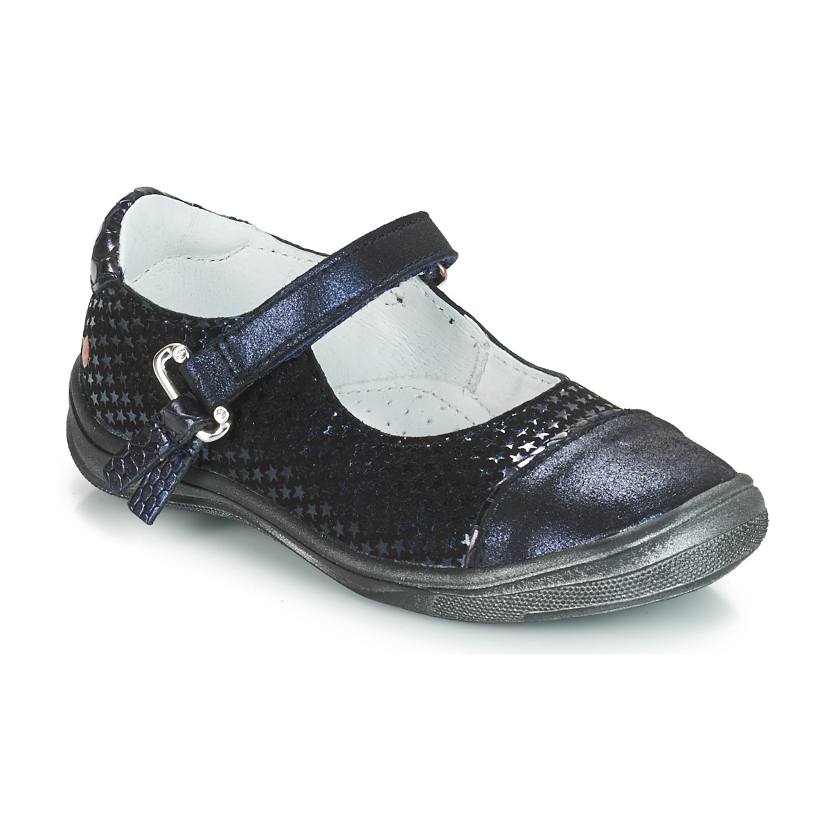 Pantofi Fete Balerin și Balerini cu curea GBB RIKA Albastru