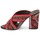 Pantofi Femei Papuci de vară Ash LOLA Negru / Roșu