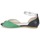Pantofi Femei Sandale Betty London INALI Negru / Argintiu / Verde