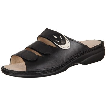 Pantofi Femei Papuci de vară Finn Comfort Kos Negru