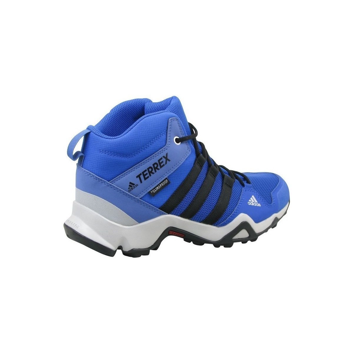 Pantofi Copii Drumetie și trekking adidas Originals Terrex AX2R Mid CP K albastru
