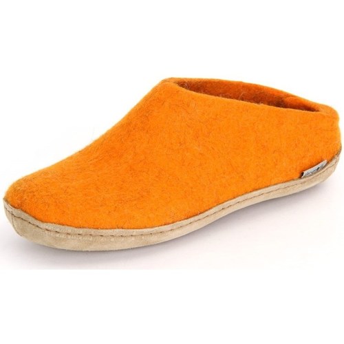Pantofi Femei Papuci de casă Glerups DK Open Heel portocaliu