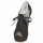 Pantofi Femei Botine Terry de Havilland EMMA CRYSTAL Black / Suede / Silver / Crystal