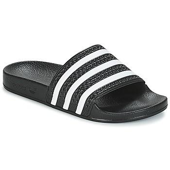 Pantofi Șlapi adidas Originals ADILETTE Negru / Alb